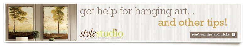 Get help for hanging art...and other tips