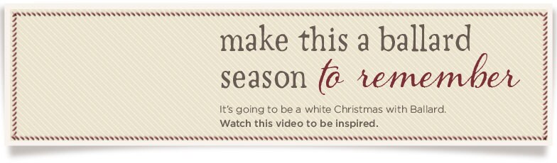 Watch this christmas video to be inspired.