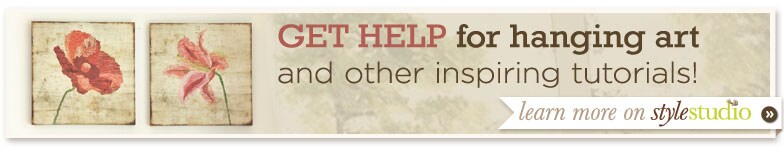 Get help for hanging art...and other tips