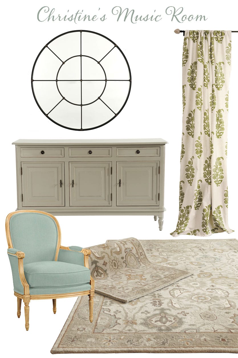 Decorating Dilemma: Christine's Music Room