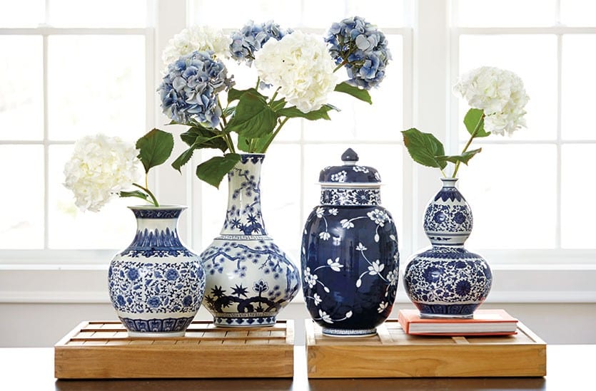 Southern Living Caroline Collection Blue & White Chinoiserie