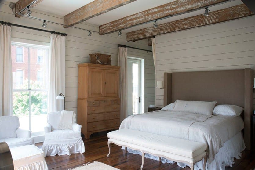 Carylon's master bedroom at her home in Chattanooga, Tennessee