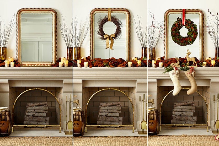 1 Mantel from October through December