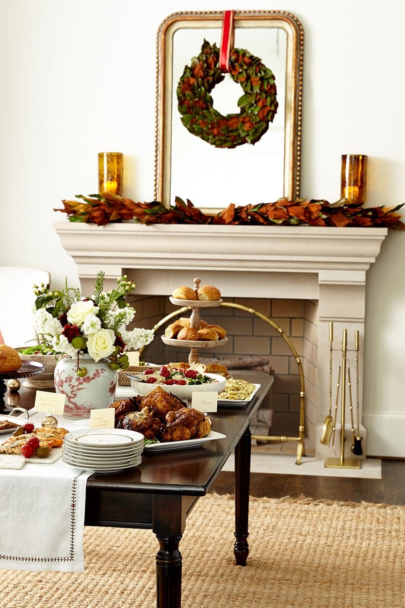 buffet dining room