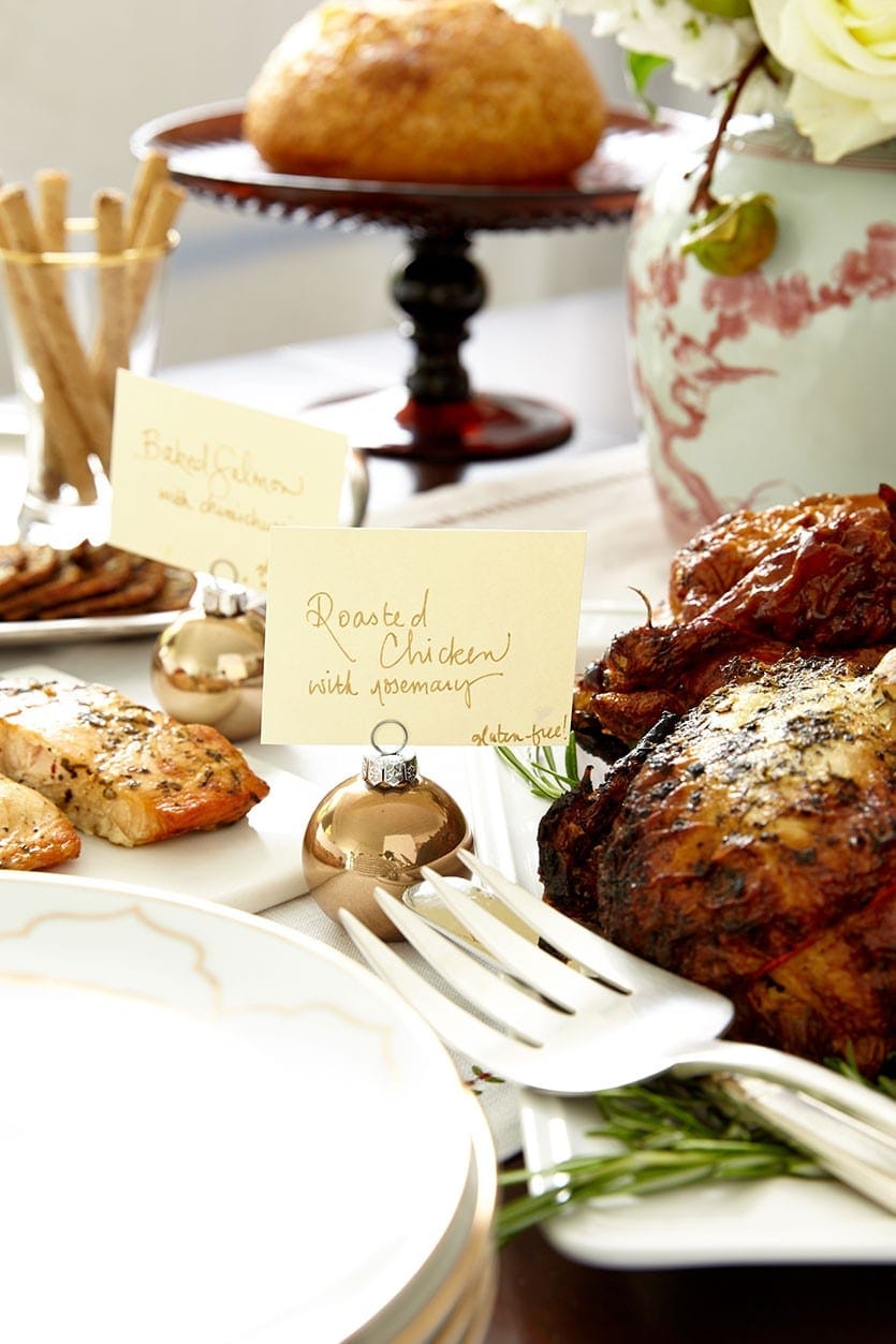 How to set up a buffet on your dining room table
