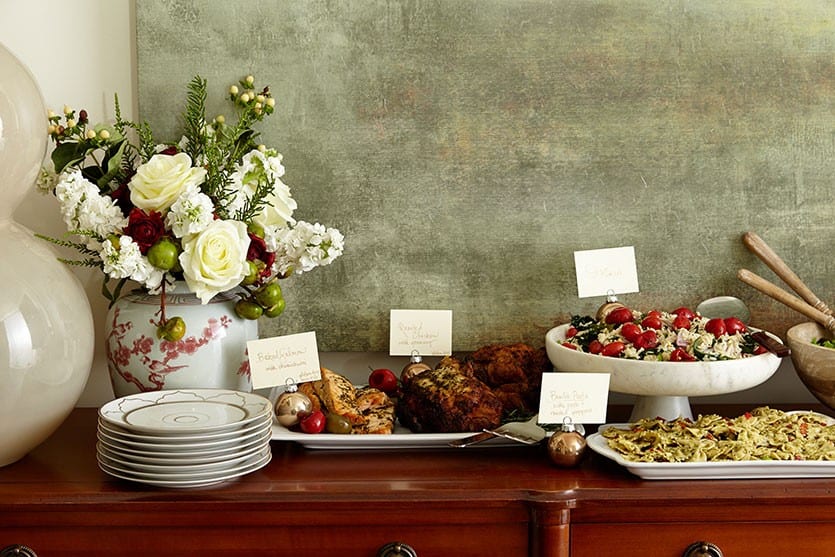 buffet dining room