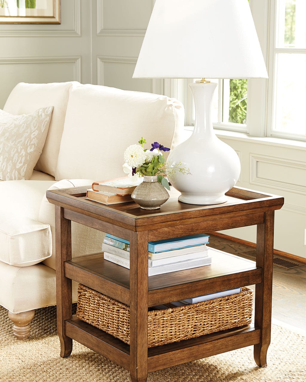 Living Room Side Table Decor