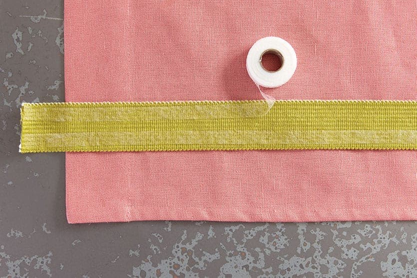 How to Add Tape Trim to Curtain Panels