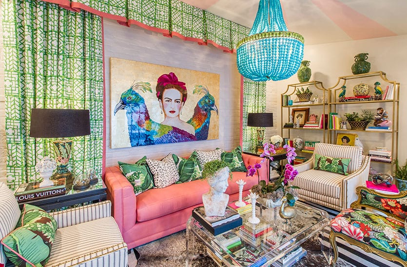 Lisa Mende's room in the Traditional Home Showhouse