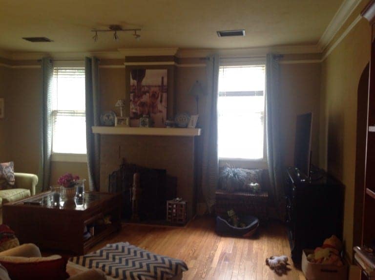 Decorating a dark cottage living room