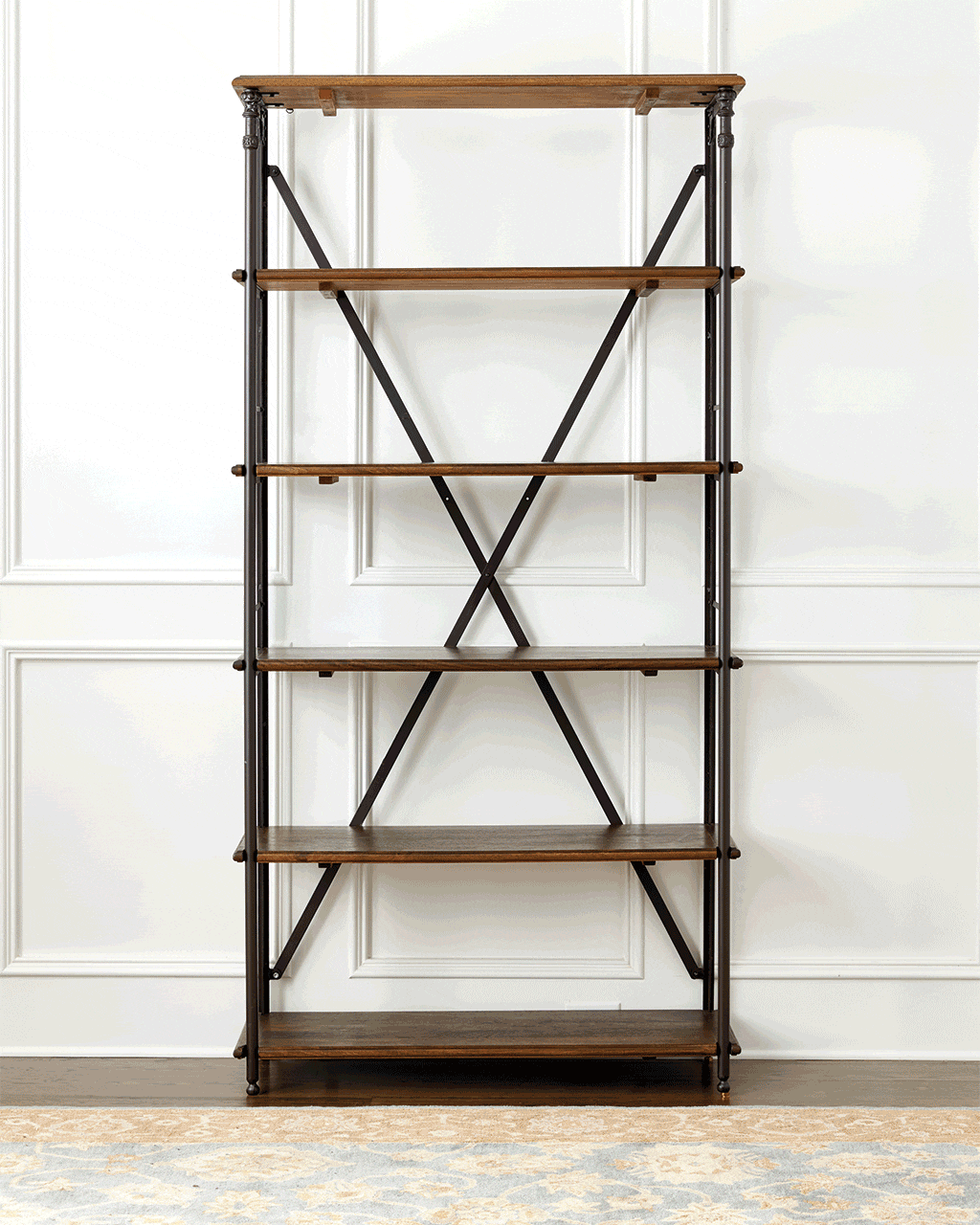 Styling a bookshelf without books