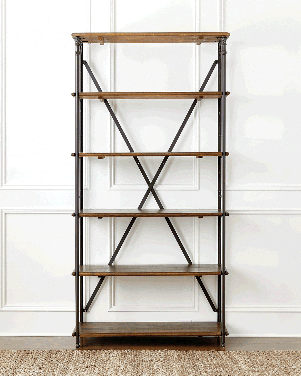 Styling a bookshelf without books