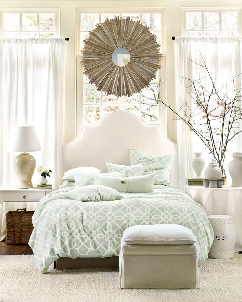 10 Ways to Place Your Bed in Front of a Window How To Decorate