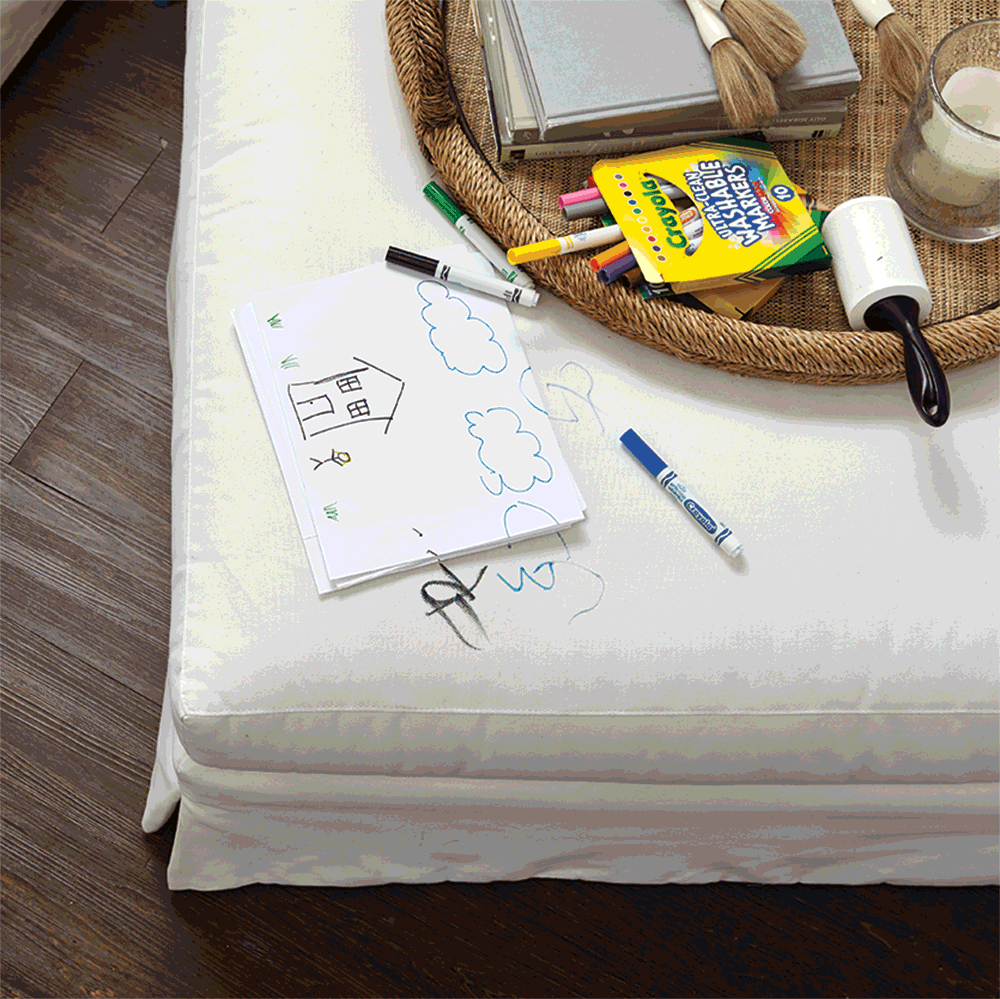 Cleaning marker stains on performance fabric | Ballard Designs