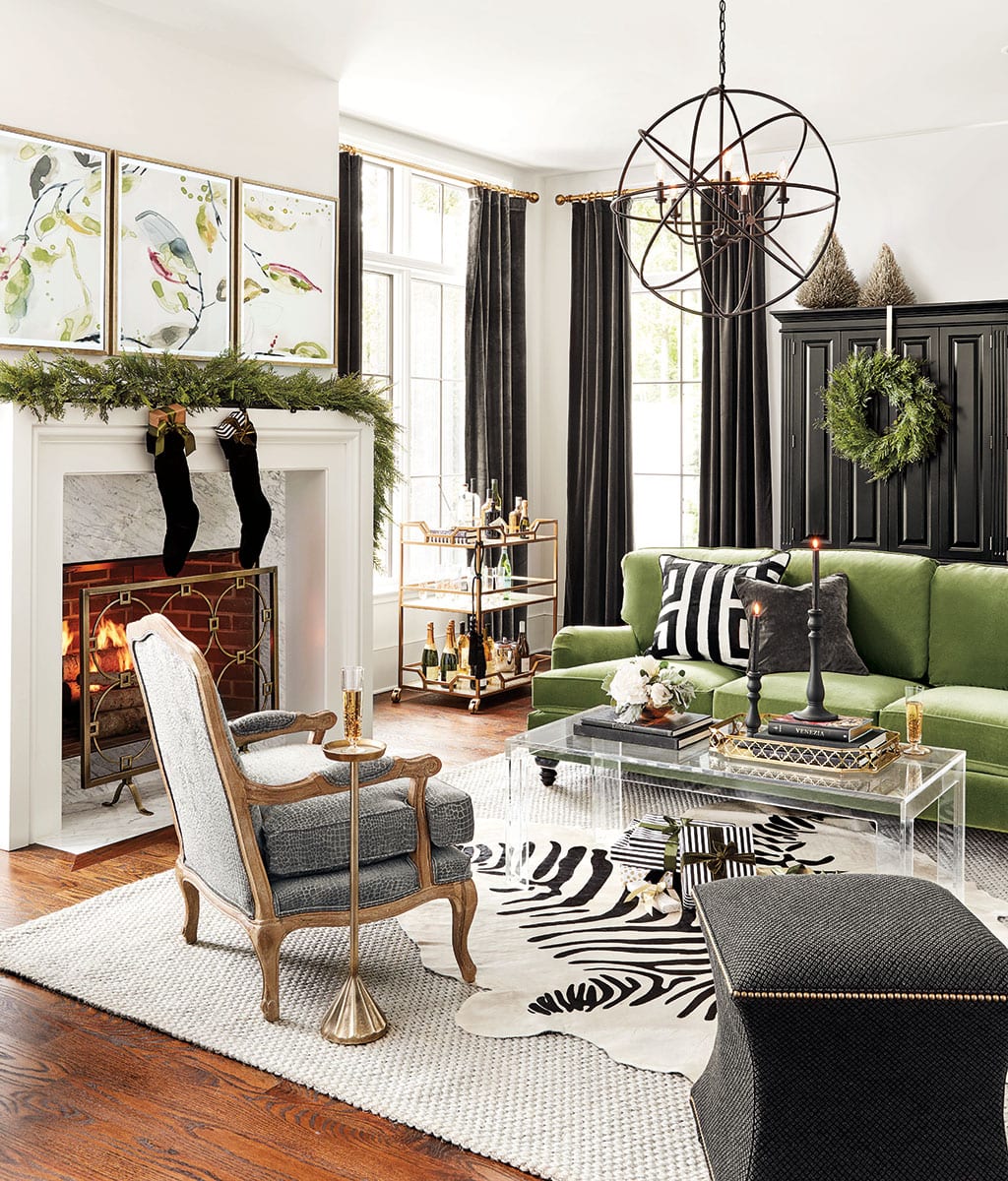 Holiday Color Trend Black White And