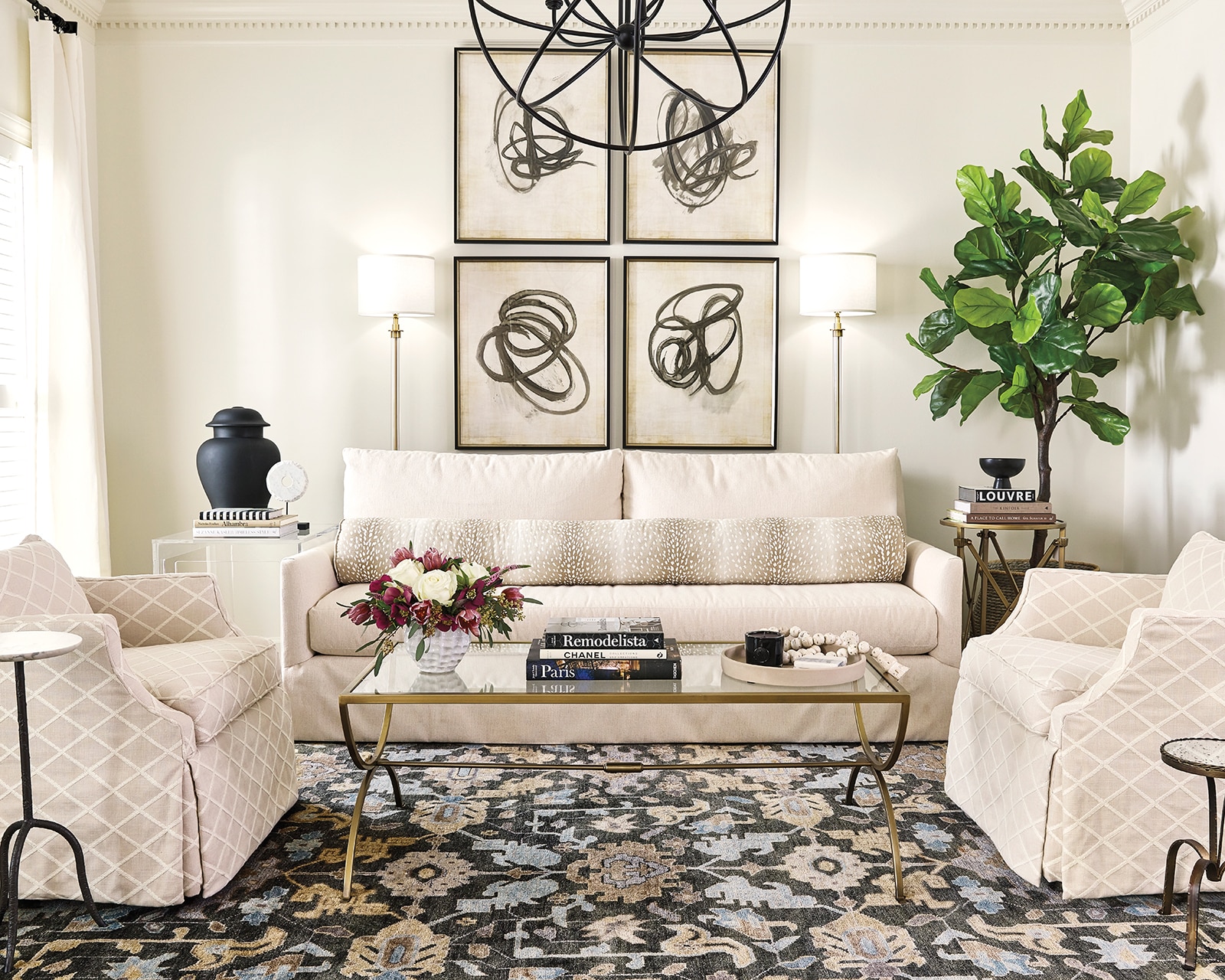 Living Room Design With Blogger Kathleen Barnes How To Decorate