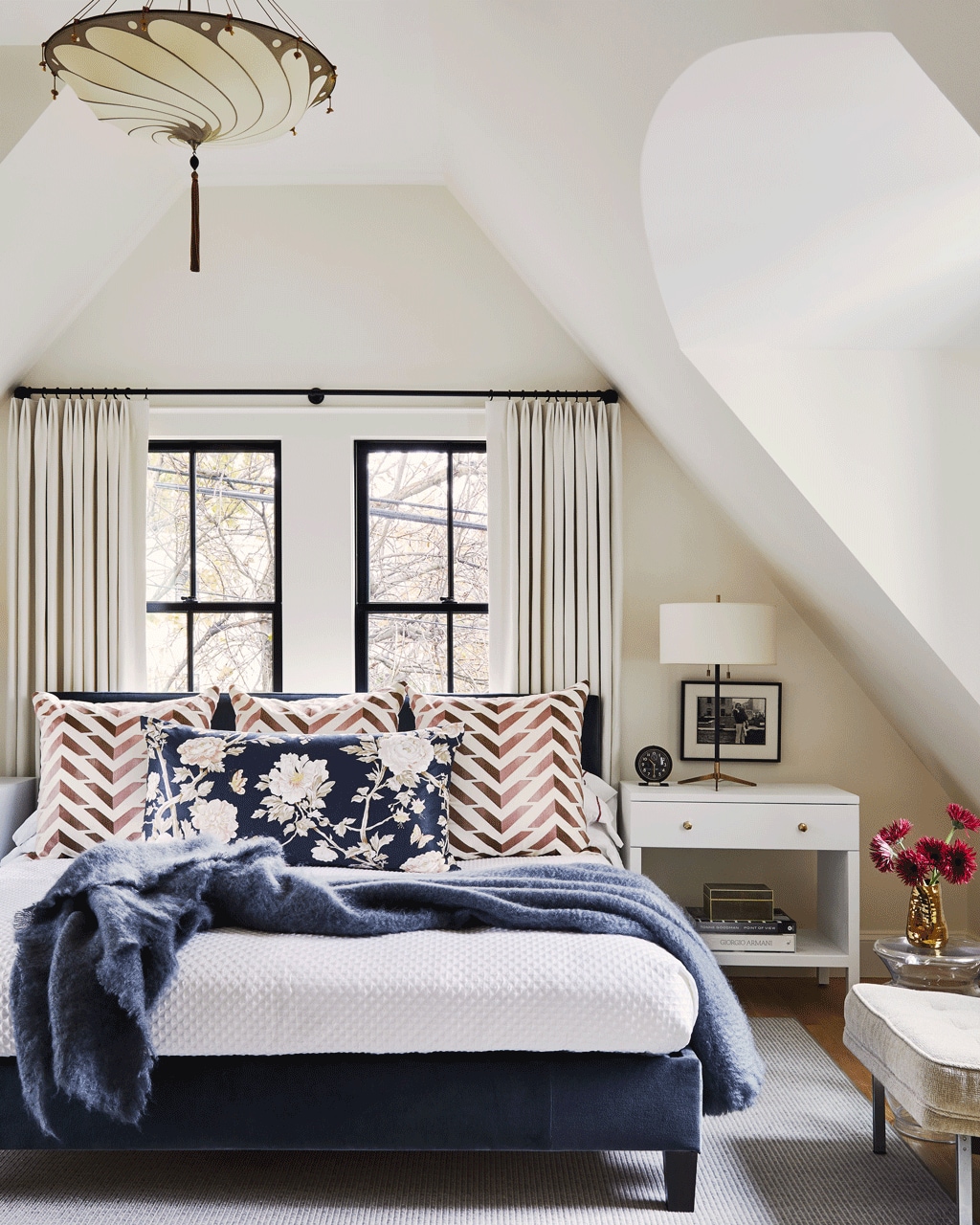 Bedroom design by Katie Rosenfield