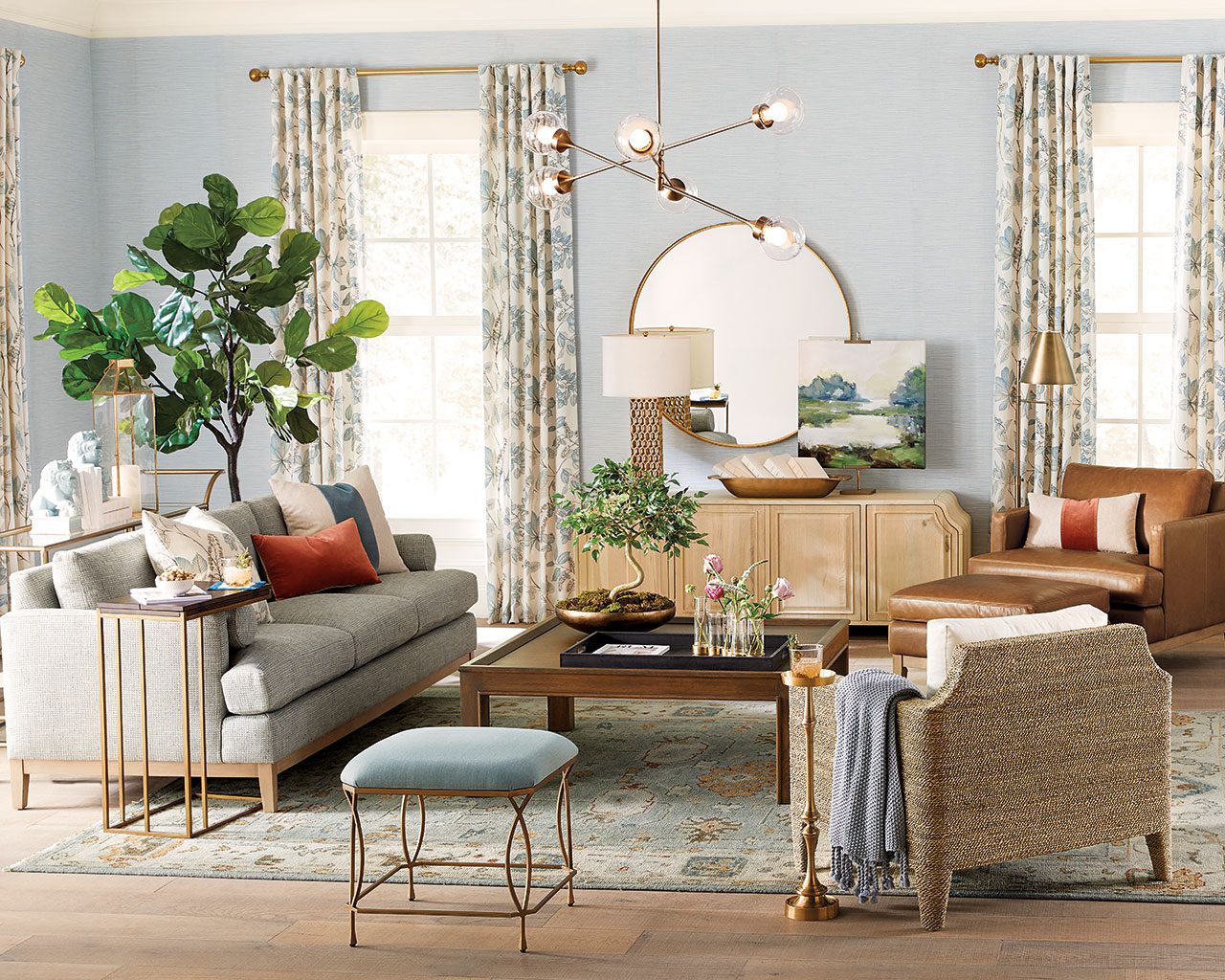 My Living Room Decor Ideas for Spring - Setting For Four Interiors