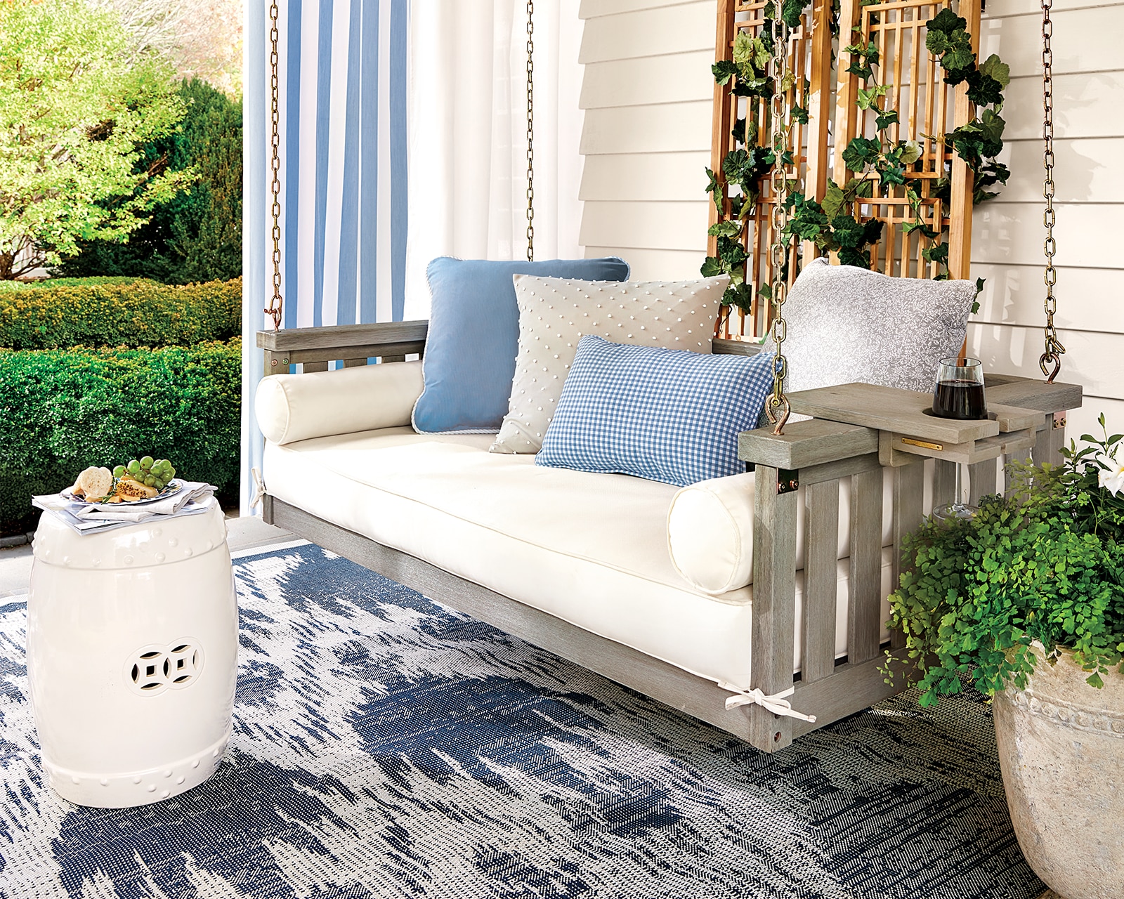 Outdoor Cushion and Rug Care + Patio FAQ - The Inspired Room