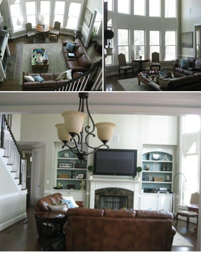 awkward living room | how to decorate