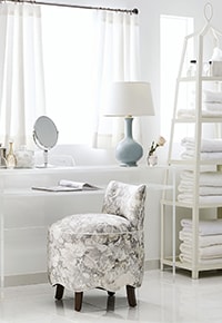 Bedding and Bath furnishings and decorations display | Ballard Designs