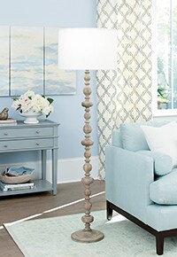 Light Fixtures, Home Lighting and Light Designs floor lamp display | Ballard Designs