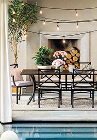 Outdoor patio furniture and accessories cozy group seating | Ballard Designs