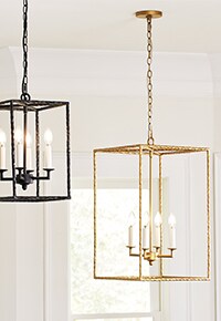 Light Fixtures, Home Lighting and Light Designs floor lamp display | Ballard Designs