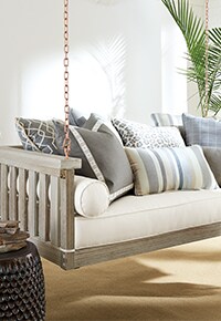 Outdoor patio furniture and accessories cozy group seating | Ballard Designs