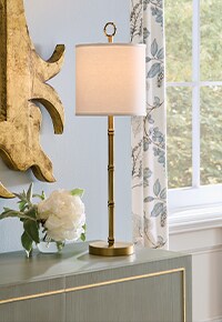 Light Fixtures, Home Lighting and Light Designs floor lamp display | Ballard Designs