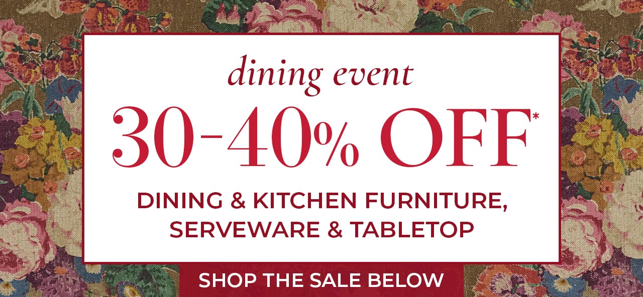 Inactive Designs Dining Event | Ballard Designs