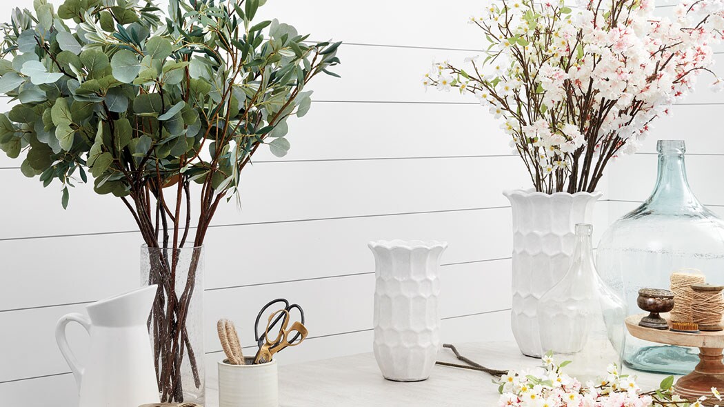 How to Style Artificial Plants and Branches Ballard Designs