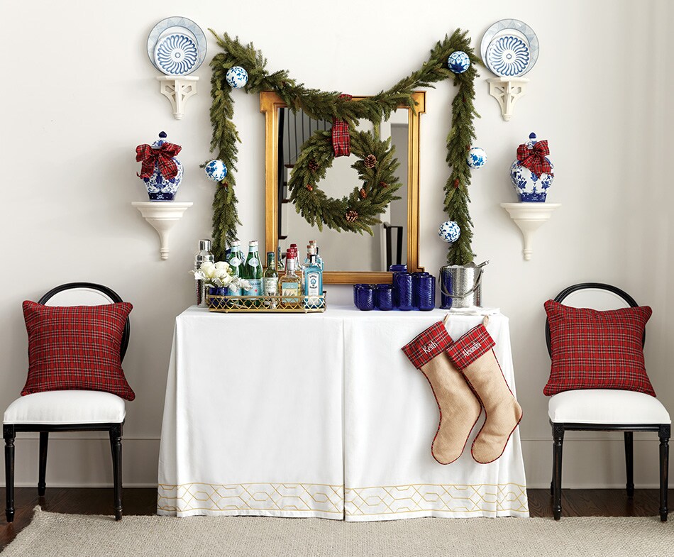 Holiday Bar Cart Style Ballard Designs